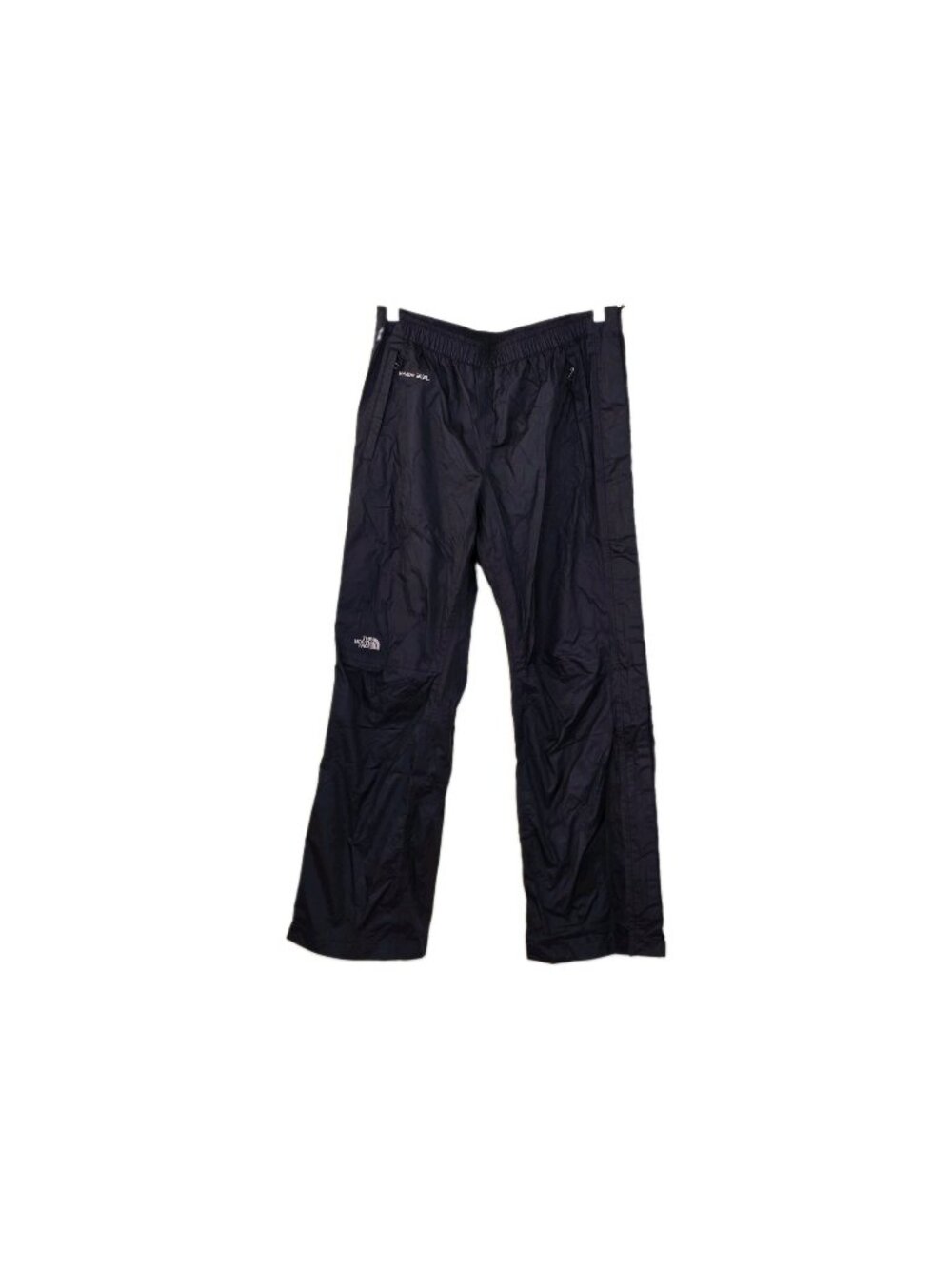 The North Face Rain Pant Women M Short Black HyVent 2.5L Waterproof Hiking Trail